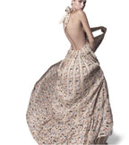 Runway Rofftop Halter Maxi Dress