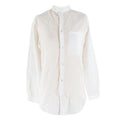 12/05 White cotton Oversized Shirt