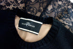 By Malene Birger black wool 'Biby' sweater