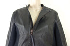 Lot78 Lightweight Asymmetric Leather Jacket