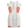 William Tempest Silk Pencil Cut Out Dress