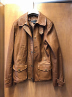Ralph Lauren Tan Leather jacket