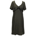 Joseph Black Polka Dot Dress