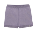 Metallic Lilac Knit Butterfly Shorts