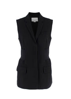 Alexander Wang Black Sleeveless Blazer Dress