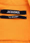 Jacquemus Orange Le Splash Mini Dress
