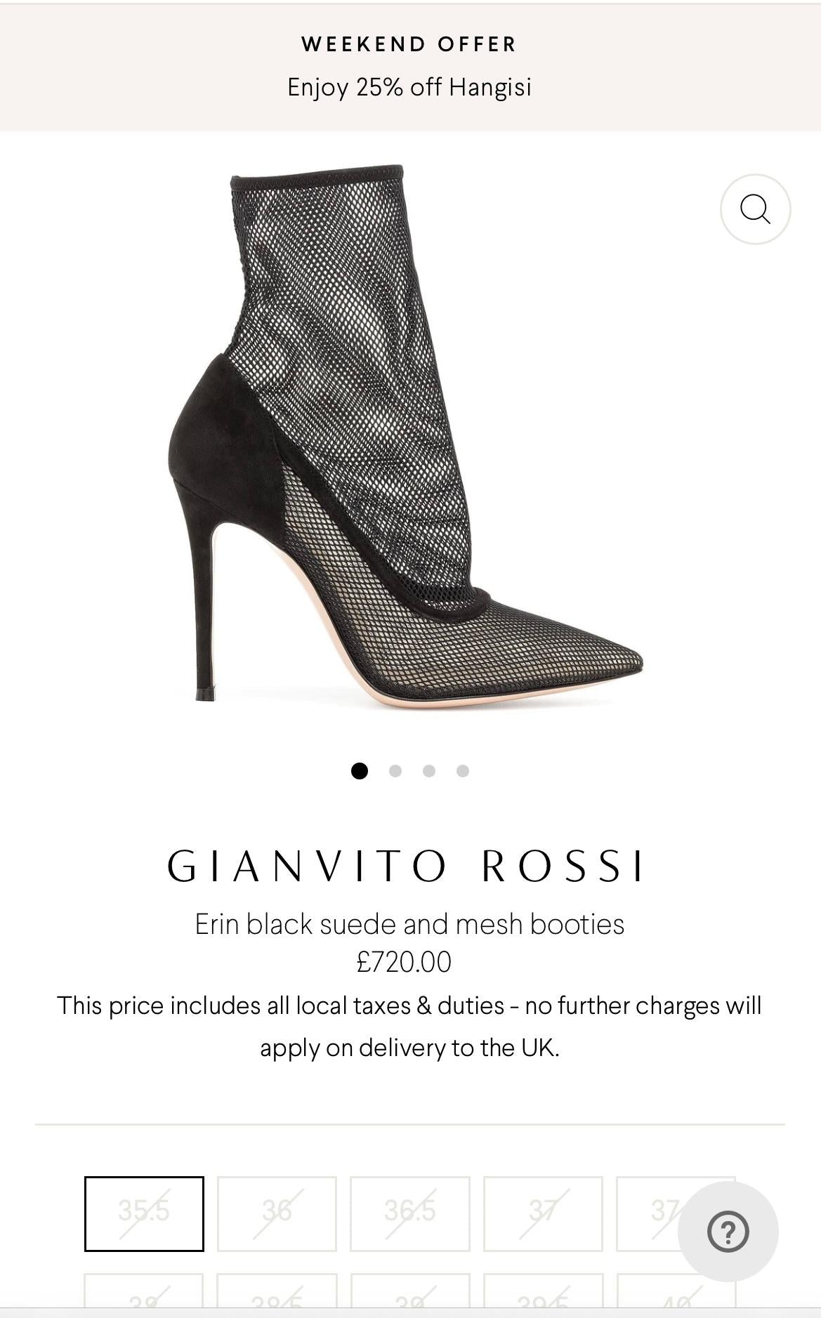Erin Black Suede & Mesh Booties