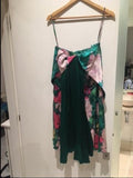 Balenciaga printed silk dress