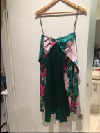 Balenciaga printed silk dress
