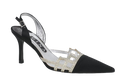 Crystal Embellished Slingback Sandals
