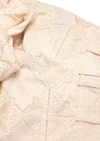 Zimmermann Cream Lace Kick Flare Trousers