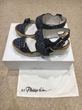 3.1 Phillip Lim Mallory Navy Sandal