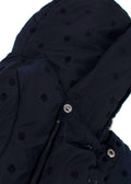 Jacadi Navy Polka Dot Baby Suit