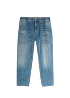 Veronica Beard Blue Waterfall Elastic Waist Arya Denim Jeans