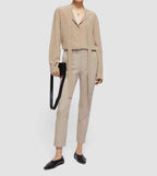Light Beige Tailored Trousers