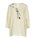Dolce & Gabbana Cream Embellished Blouse