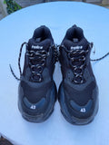 Black Triple S Chunky Sneakers