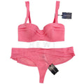 Chantal Thomass watermelon péché Strapless bra and thong set
