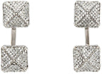 Valentino Crystal Rockstud Earrings