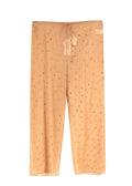 Oseree Golden Beige Cotton/Silk SS24 Gem Pants