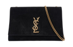 Saint Laurent Black Suede Kate Bag