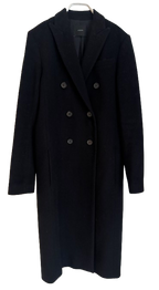 Joseph Black Wool/Cashmere Coat