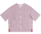 Thom Browne Short Sleeve Boxy Patch Pocket Shirt