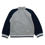 Tartine et Chocolat Grey & Blue Cotton Bomber Jacket