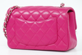 Chanel Mini Timeless Single Flap Pink Leather Bag