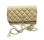 Chanel Beige Quilted WOC
