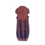Peter Pilotto orange and blue knit dress