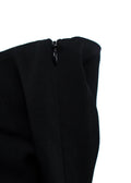 Galvan Black High Waisted Flared Trousers