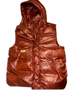 Rouge Basque Reversible Quilted Hooded Gilet
