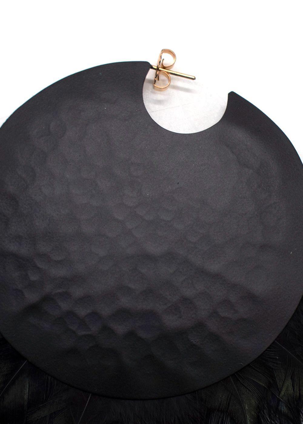 Tom Ford Statement Feather Earrings