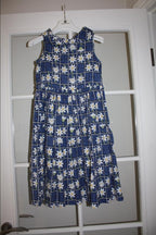 Monnalisa Blue Daisy Dress