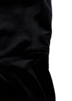 Alex Perry Black Velvet Strapless Mini Dress