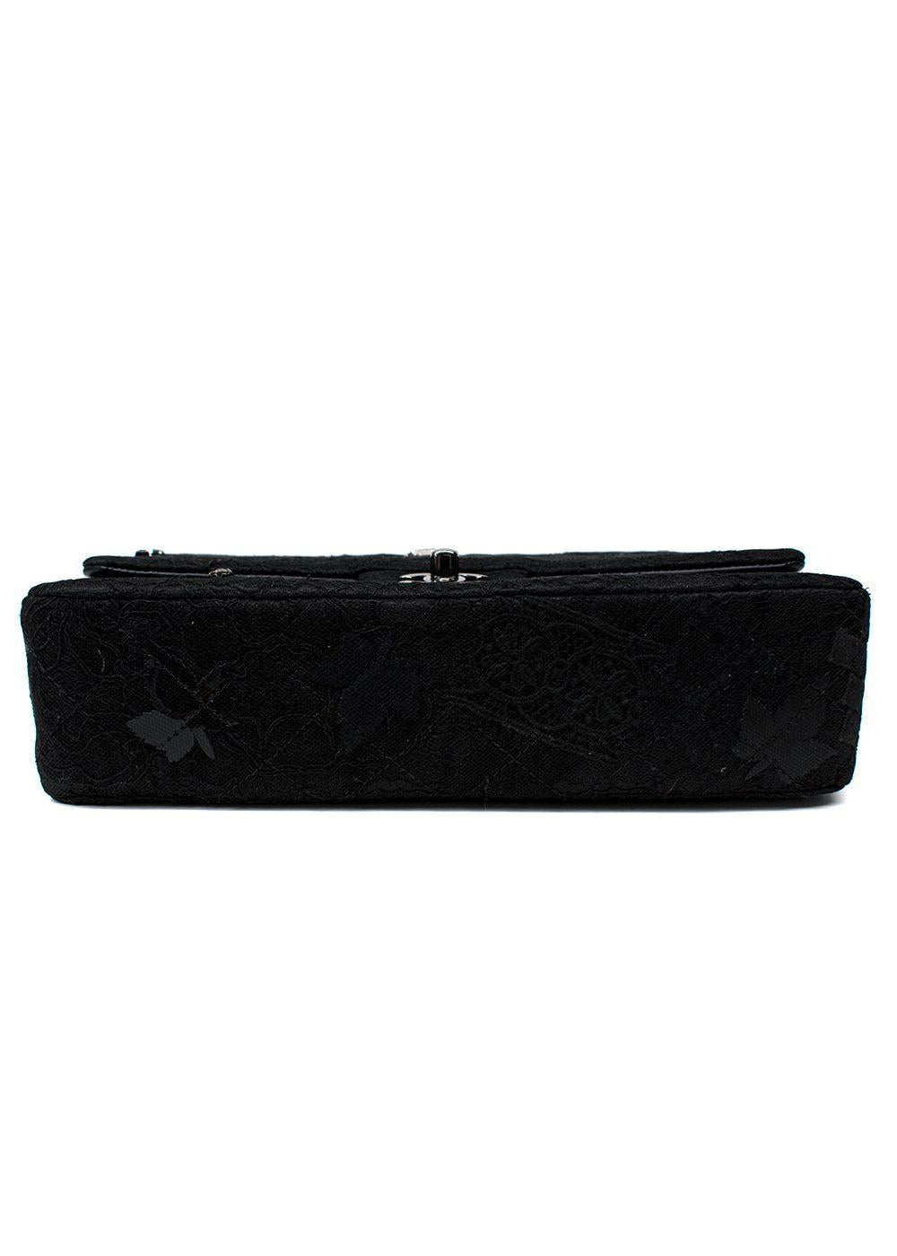 Chanel Black Metier D'Arts Embellished Medium Flap Bag