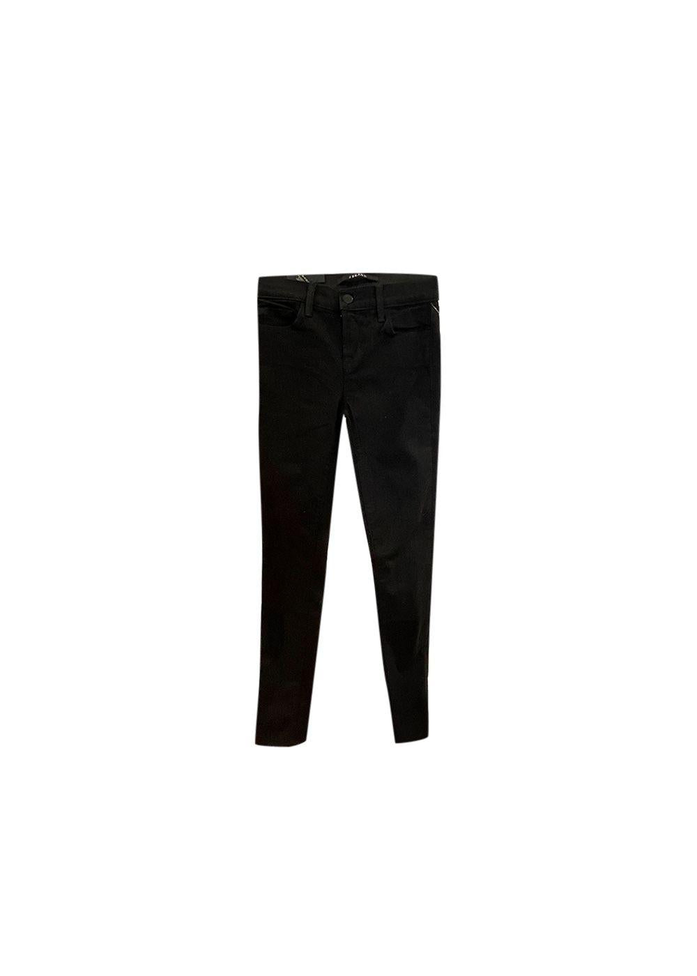 Black stretch-denim Photo Ready skinny jeans