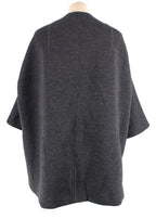 Dior Grey Virgin Wool Blend Double Zip Jacket
