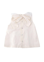 Benedita Cream Ruffle Collar Dress and Shorts Set 2 years