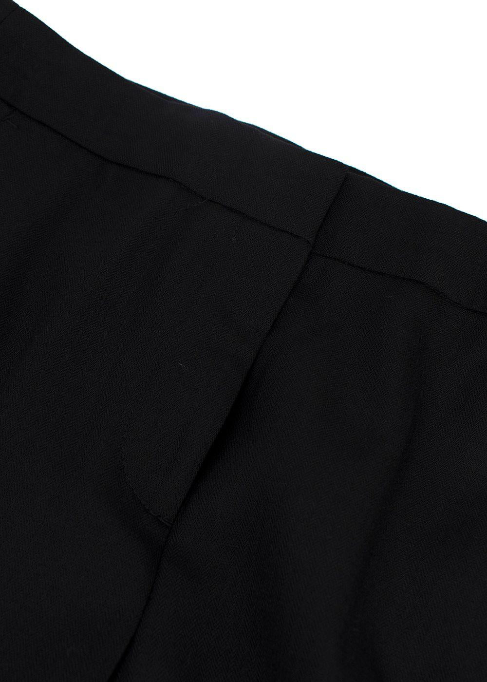J Crew Black Tailored Trousers