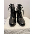 Saint Laurent Babies 90 Black Leather Ankle Boots