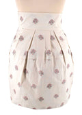 Dior Floral Print High Waist Tulip Skirt