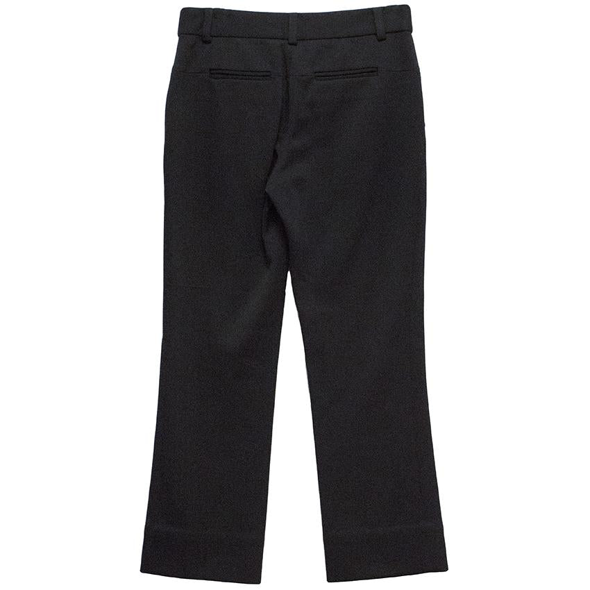 Diane Von Furstenberg Navy Blue Trousers