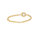Dior Mimirose Diamond Chain Ring
