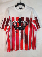 Dolce & Gabbana Red Paintbrush Print T-Shirt