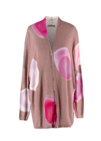 In Bed With You Pink Printed  Longline Cardigan
