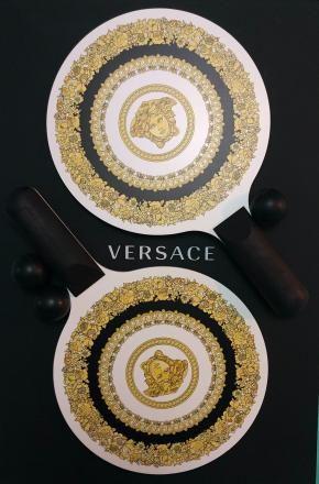 Versace Wooden Beach Paddle Set