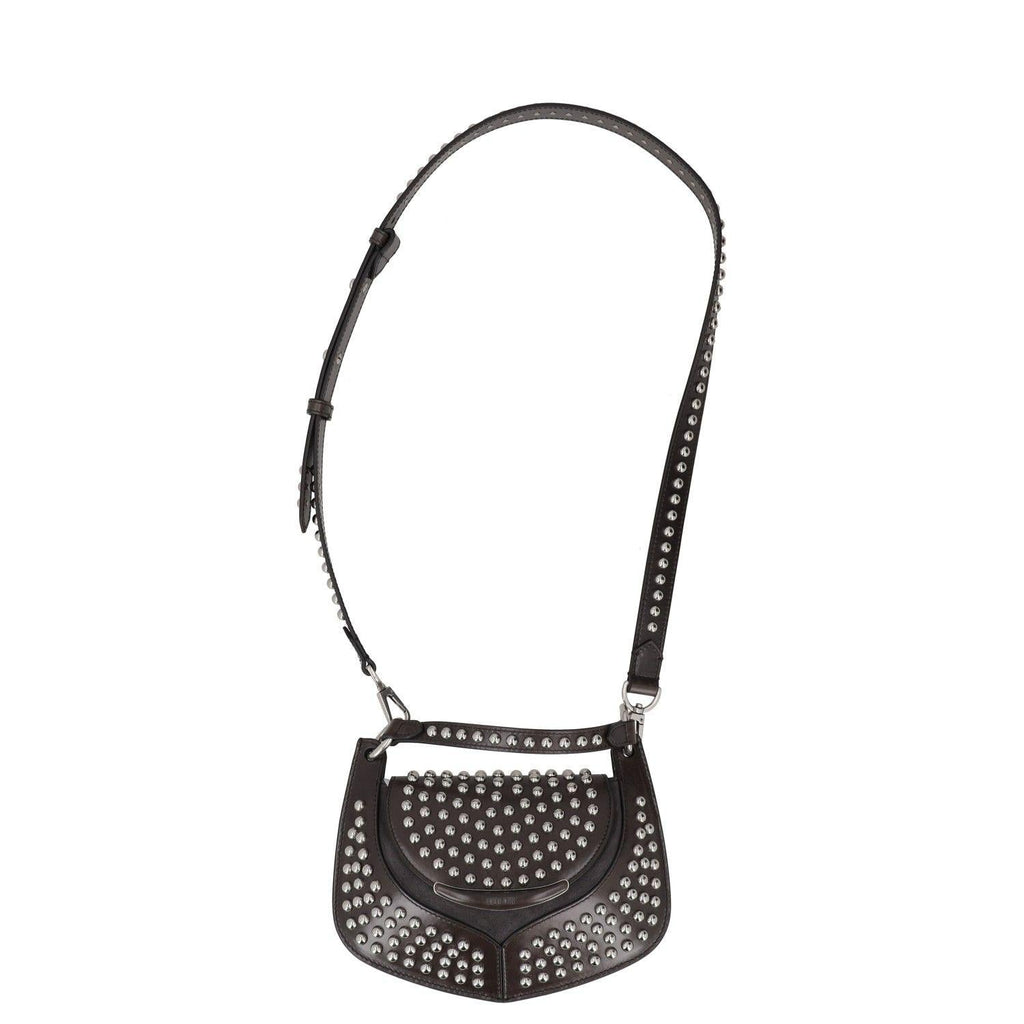 Del Core Studded Handbag Leather
