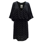 Gestuz Black Velvet Dress
